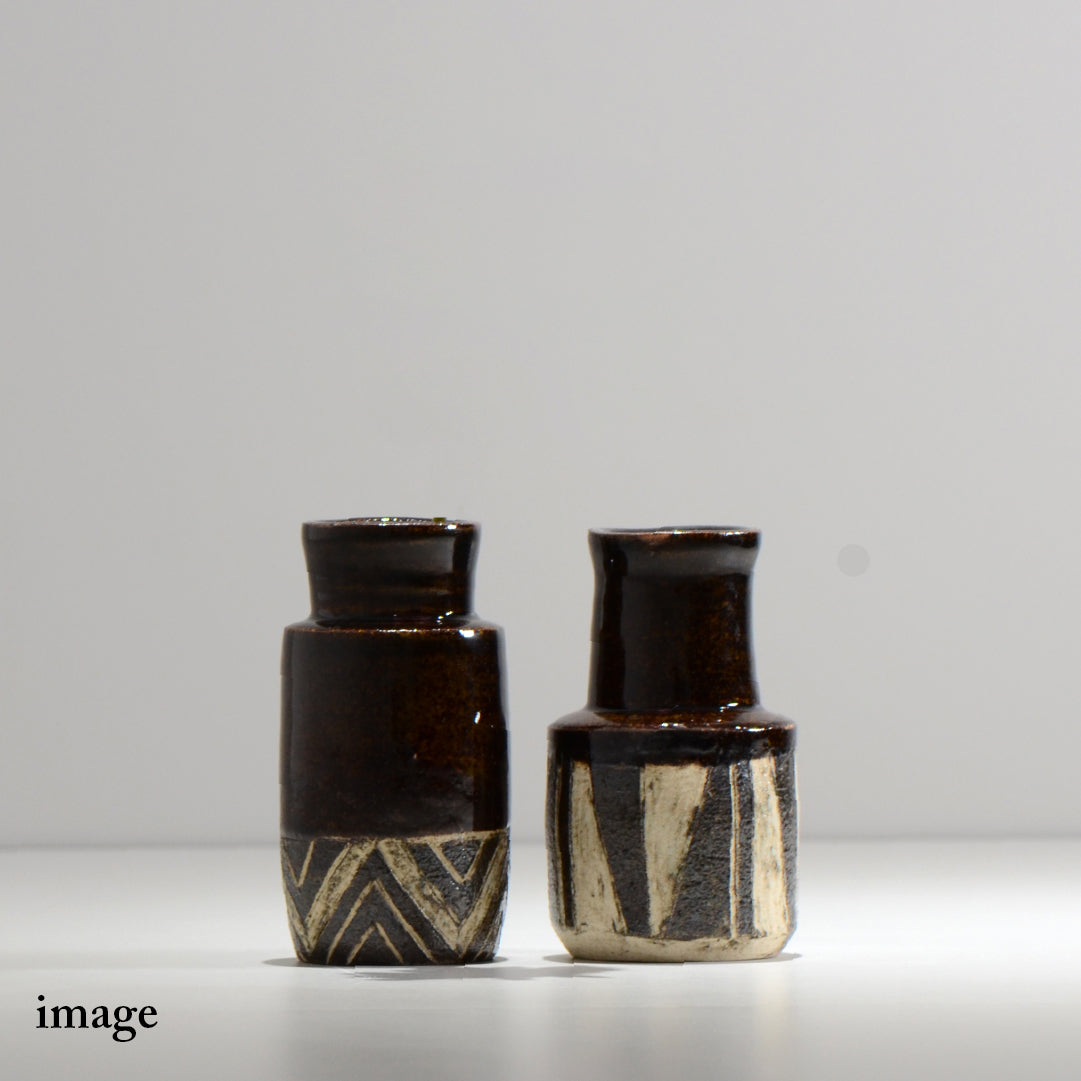 鈴木典子/ 一輪挿し / folk art02_ichi02 / 口径約 φ1.2cm / 花瓶