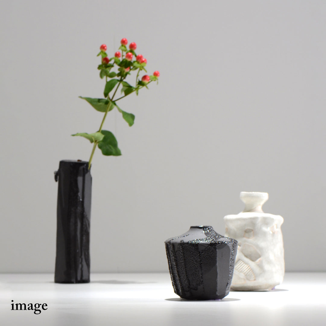 穂髙隆児 / 一輪挿し / akatuski02_ichi01/ 口径約 φ2.1cm / 花瓶