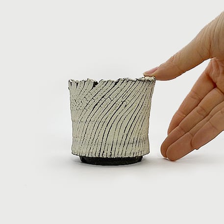 陶房Kibi / シュレッドミニ08(ソーサー付き)