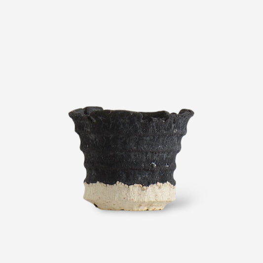 菊地元野 / AVOCADO BORDER ツートン 05 / S / 約φ8cm / 植木鉢