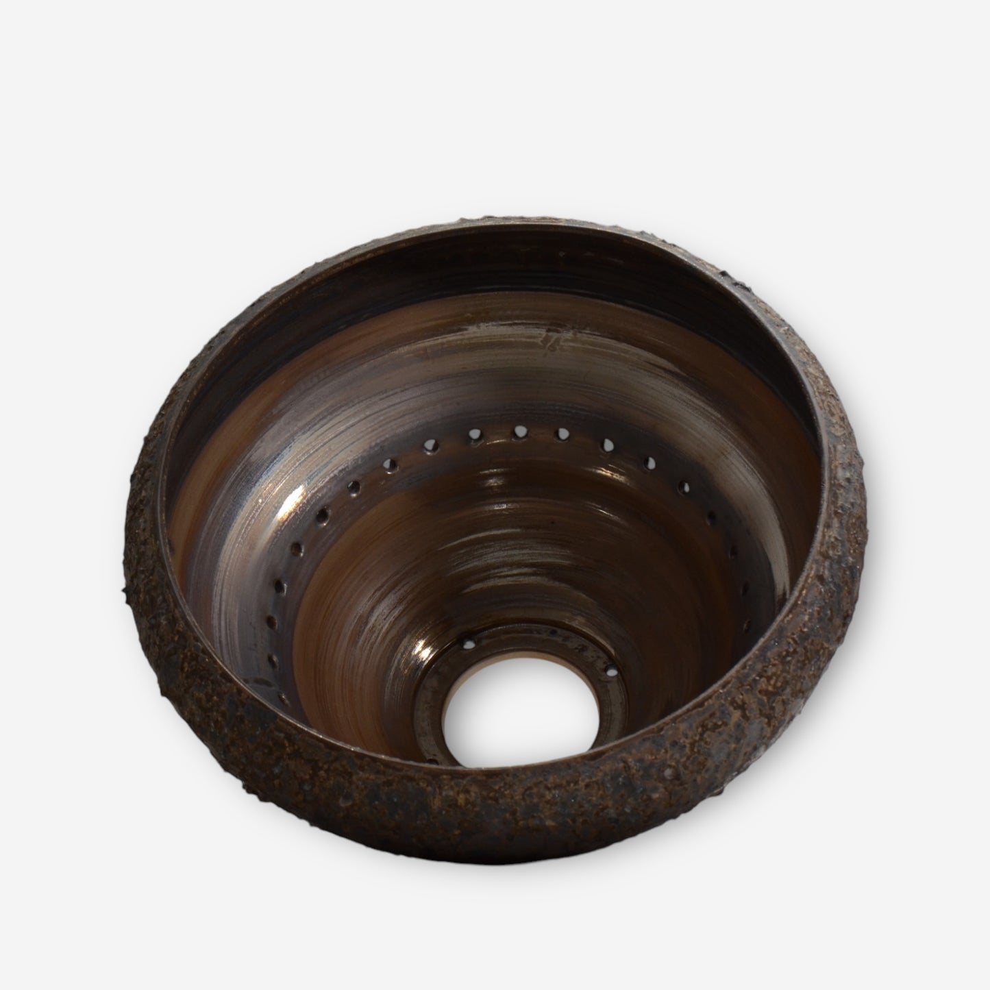 13.陶房KIBI / 金泥 / kindei_01_big / 大鉢 / 約 φ31cm / 植木鉢