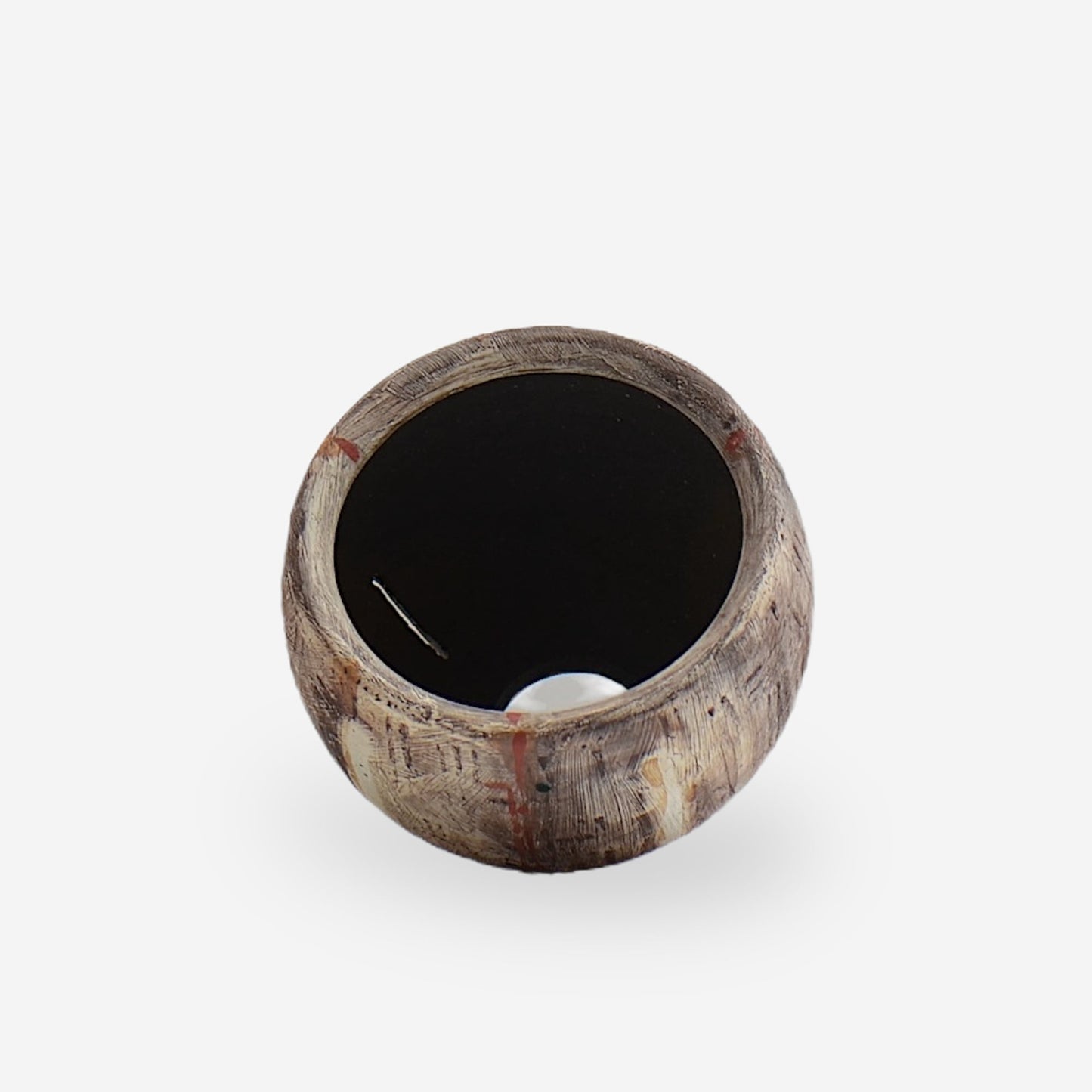 沼野秀章 / 刻む音 03 / 約 φ 9.6 cm / 植木鉢