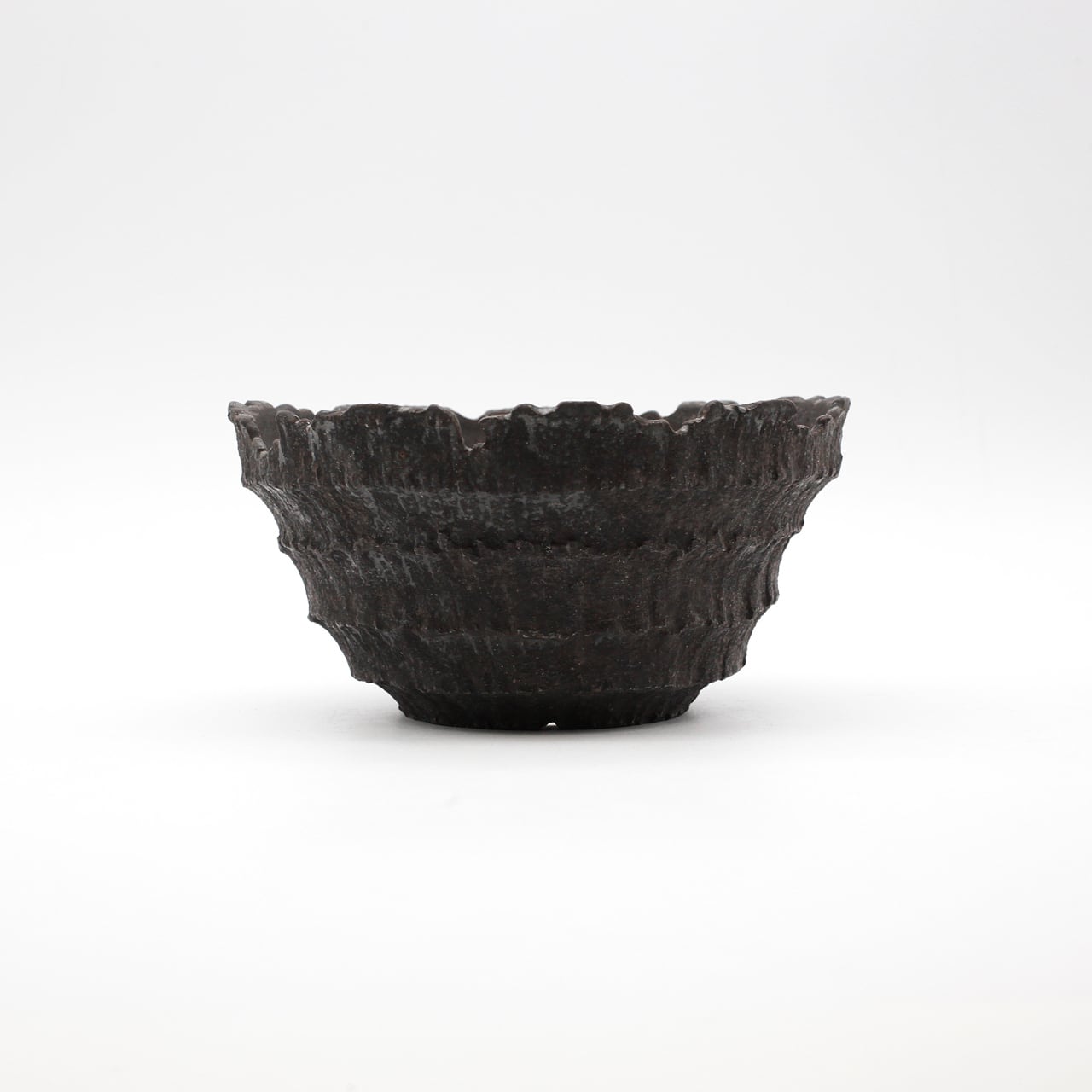 菊地元野 / AVOCADO BORDER ブラック 04/XL/ 約φ19cm / 植木鉢