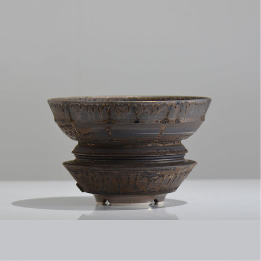 陶房Kibi / マルチエッジS003_01 / L / 約 φ18.2cm / 植木鉢