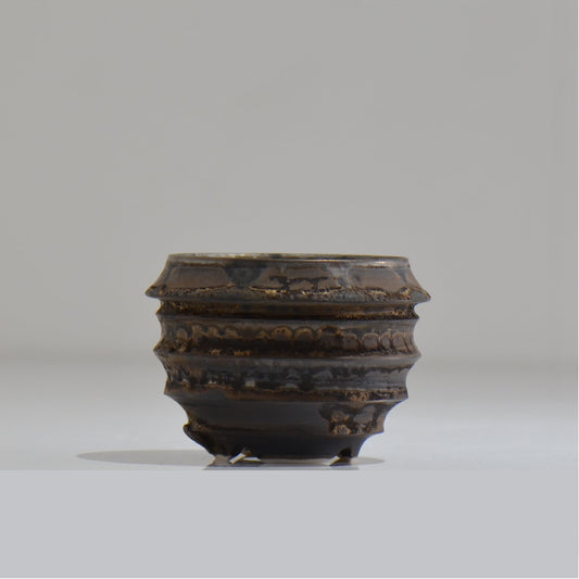 陶房Kibi / マルチエッジS04_04 / XS / 約 φ7.7cm / 植木鉢