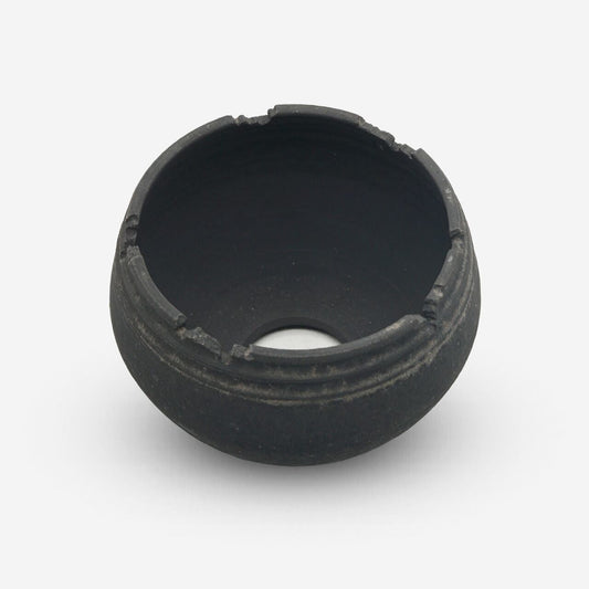 菊地元野 / TEN BLACK MATT - 01/Mサイズ / 約φ12.5cm / 植木鉢