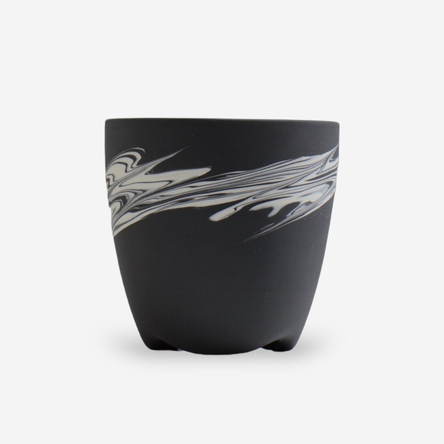 山本真郎 / 黒仙-kokusen007 / 約φ11.5cm / 植木鉢