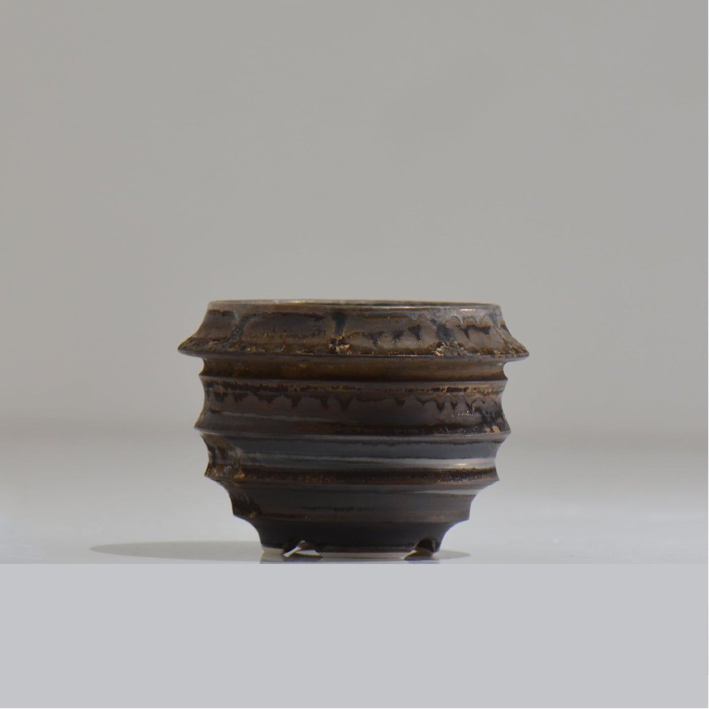 陶房Kibi / マルチエッジS04_03 / XS / 約 φ7.7cm / 植木鉢