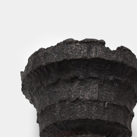 菊地元野 / AVOCADO BORDER ブラック 03/ M / 約φ13cm / 植木鉢