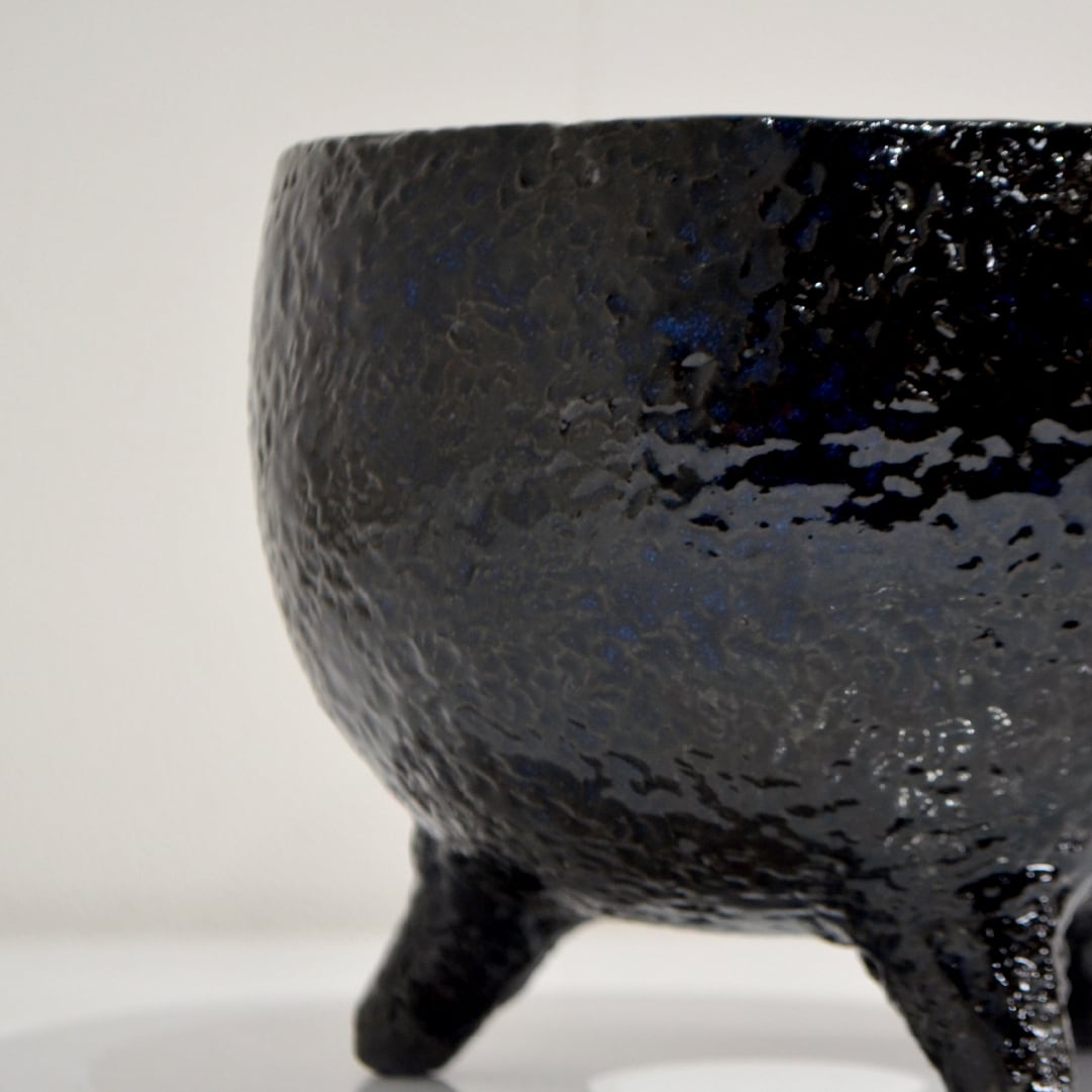 坂尾寛子 / DEEPBLUE / M/ 約φ13.5cm / 植木鉢