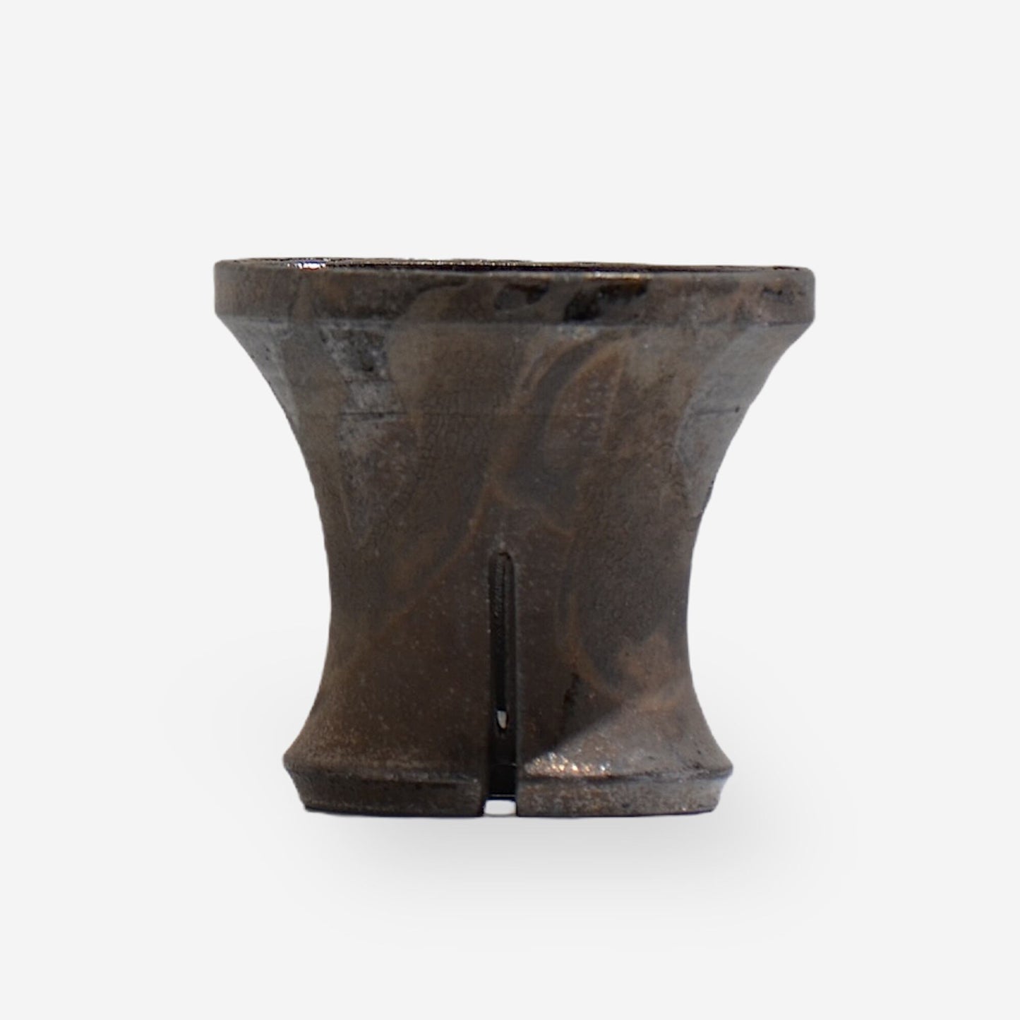 沼野秀章 / black_wrap 04 / 約 φ12.5cm / 植木鉢