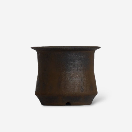 I - moniee / KUROKINUN01 - 07 / 約 φ10.5cm / 植木鉢