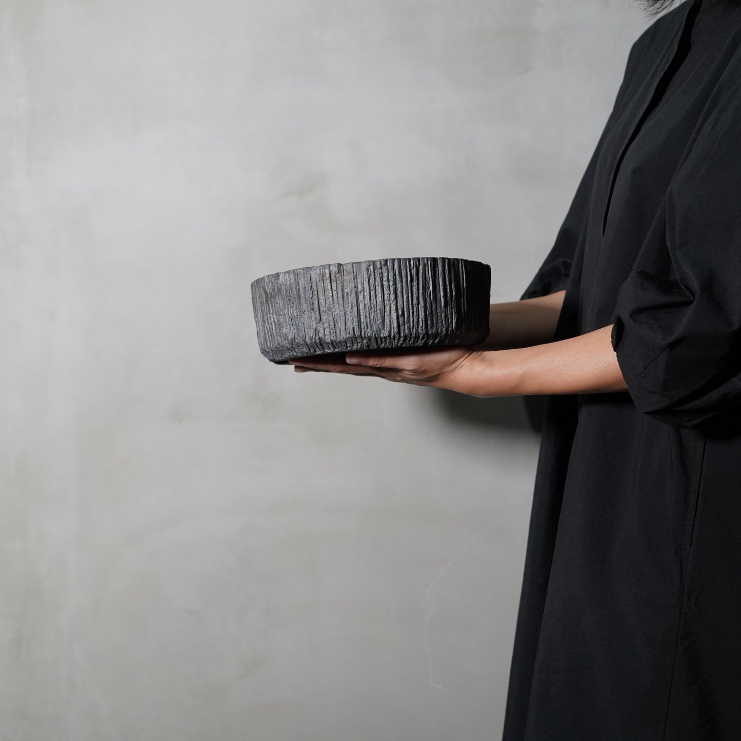 31.齋藤研一/ 鋳 / chu_01_big / 大鉢 /  約φ21.5cm / 植木鉢