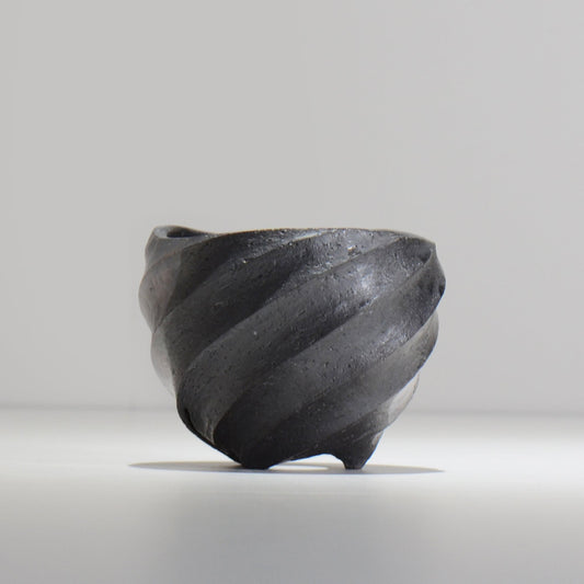 沖誠 / SPIIRAL_SILVER_02 / 約φ11.2cm / 植木鉢