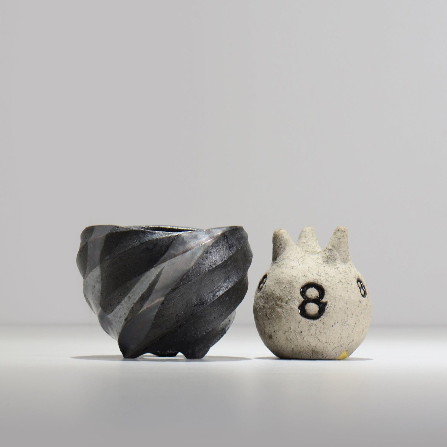 沖誠 / SPIIRAL_SILVER_03 / 約φ11.3cm  / 植木鉢