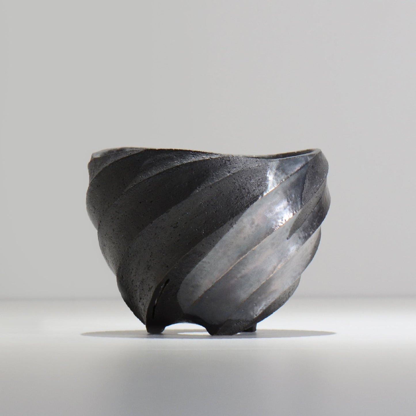 沖誠 / SPIIRAL_SILVER_11 / 約φ14.4cm / 植木鉢