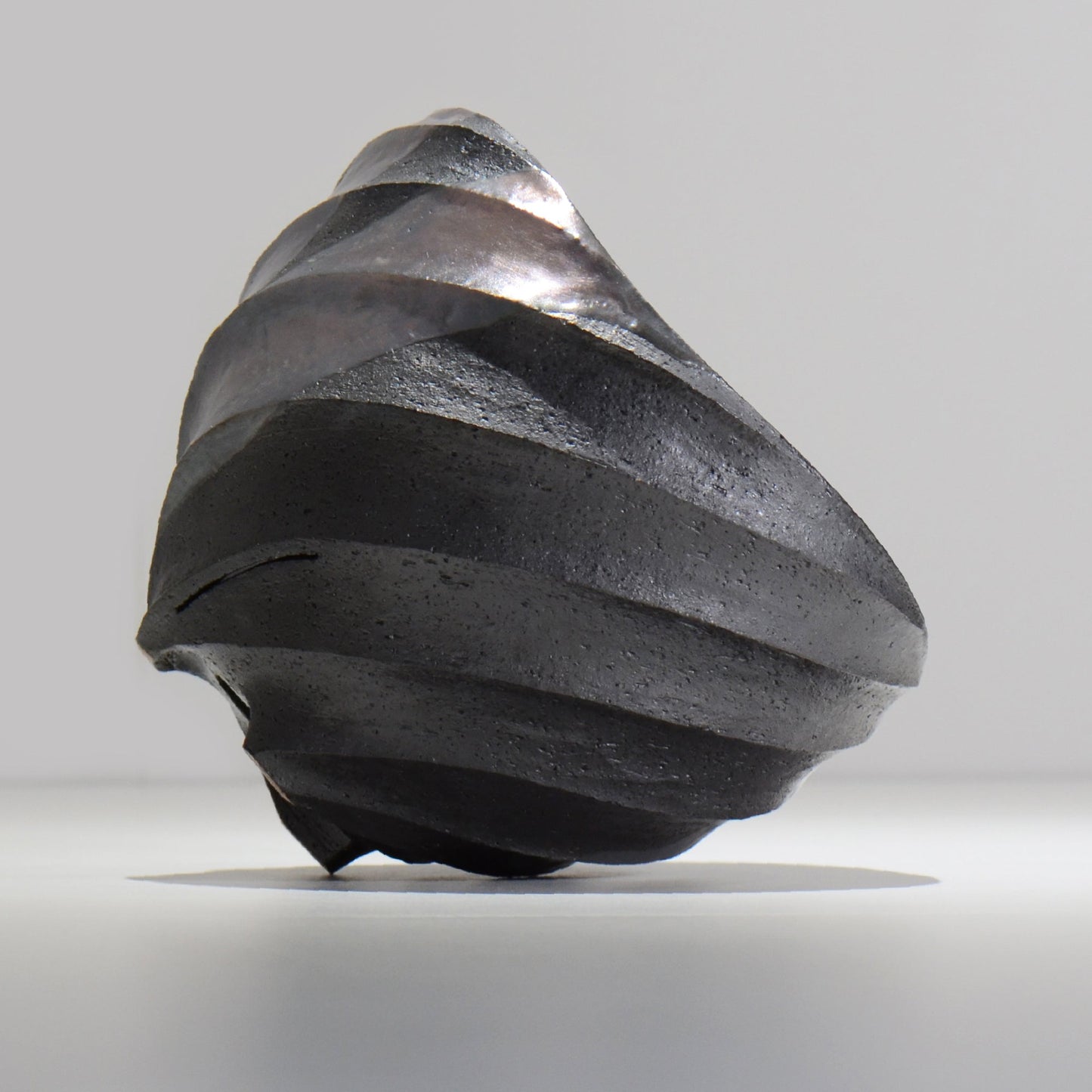 沖誠 / SPIIRAL_SILVER_17 / 約φ17.6cm / 植木鉢