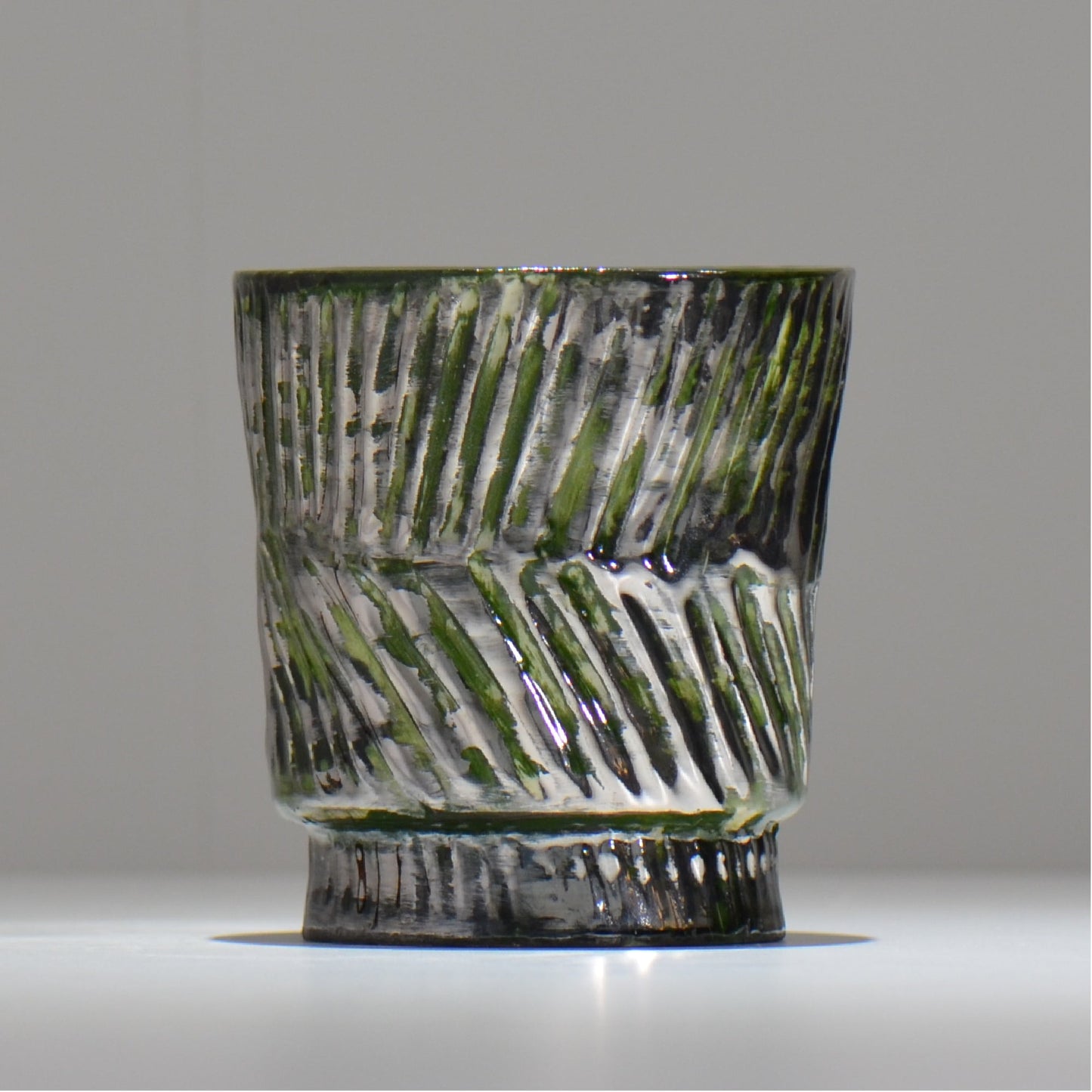 東絵理 / SHINRYOKU / 深緑 / ae_sr6_s / 約φ約11.8cm / 植木鉢