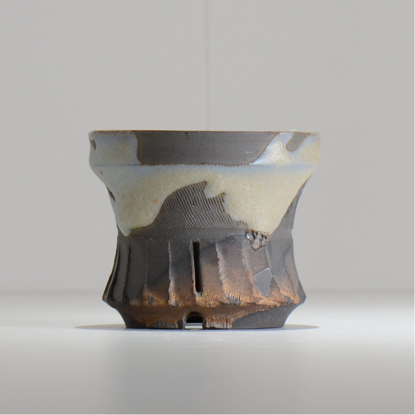 穂髙隆児 / akagane_08 / 約 φ11.8cm / 植木鉢