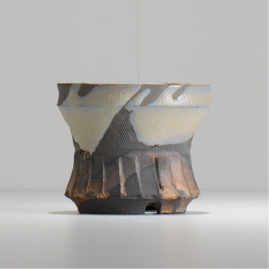 穂髙隆児 / akagane_08 / 約 φ11.8cm / 植木鉢