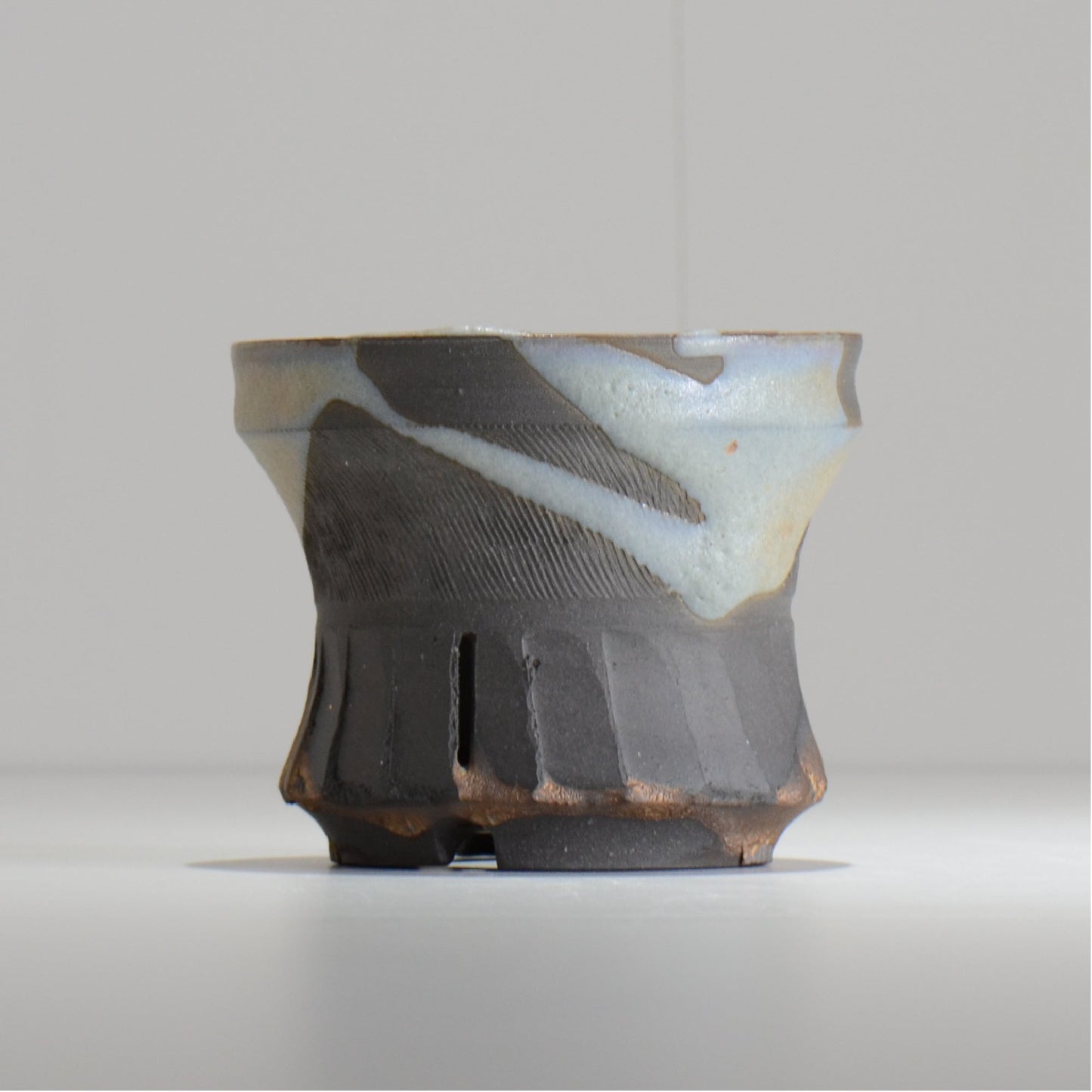穂髙隆児 / akagane_08 / 約 φ11.8cm / 植木鉢