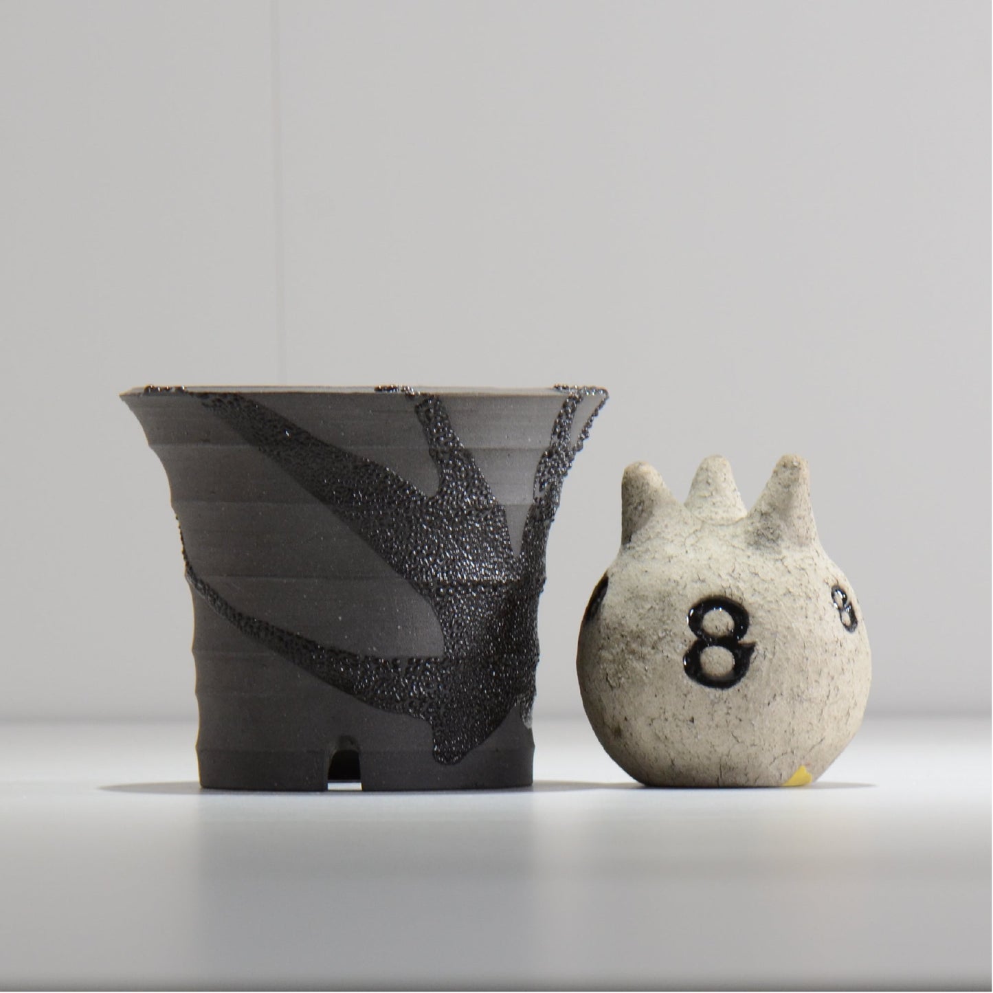 穂髙隆児 / 暁 -あかつき- / akatuski_02_m / 約 φ13cm / 植木鉢