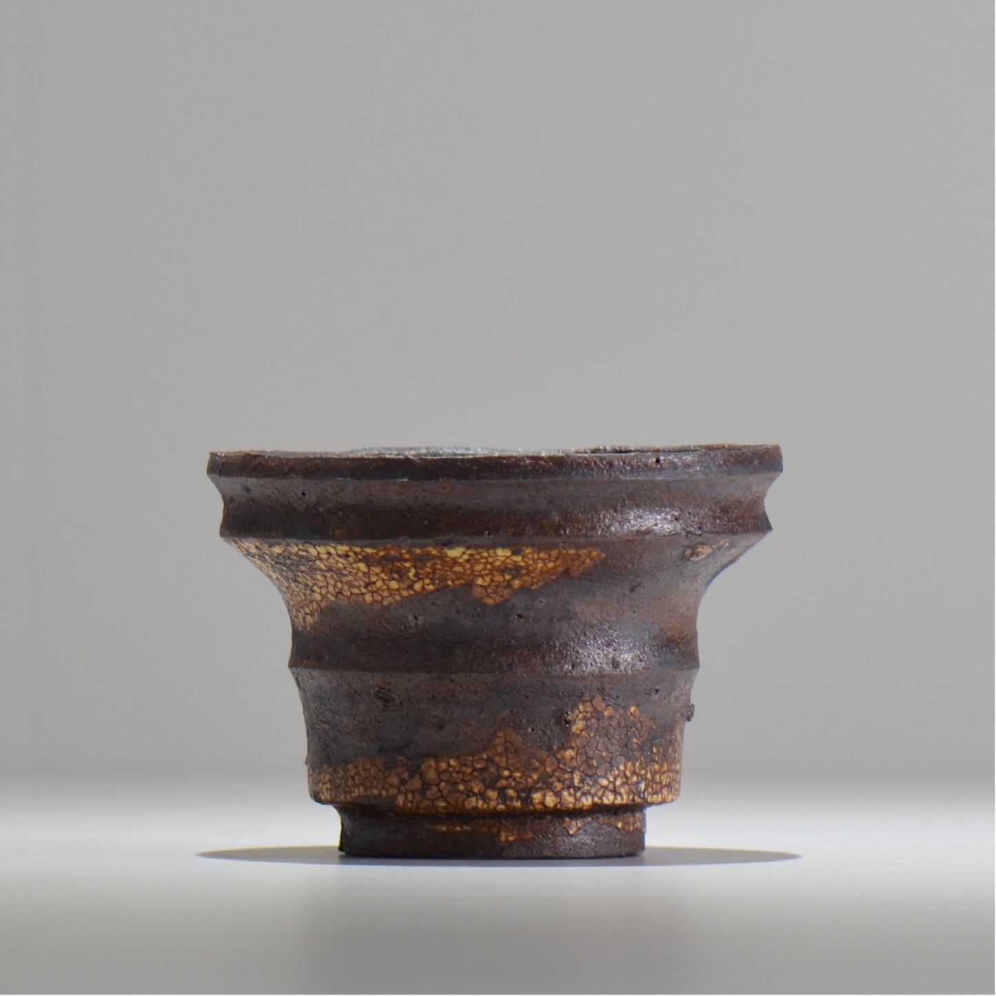 山下太 / ASOBO 罅(ひび)/ 09 / 約 φ12.5cm / 植木鉢