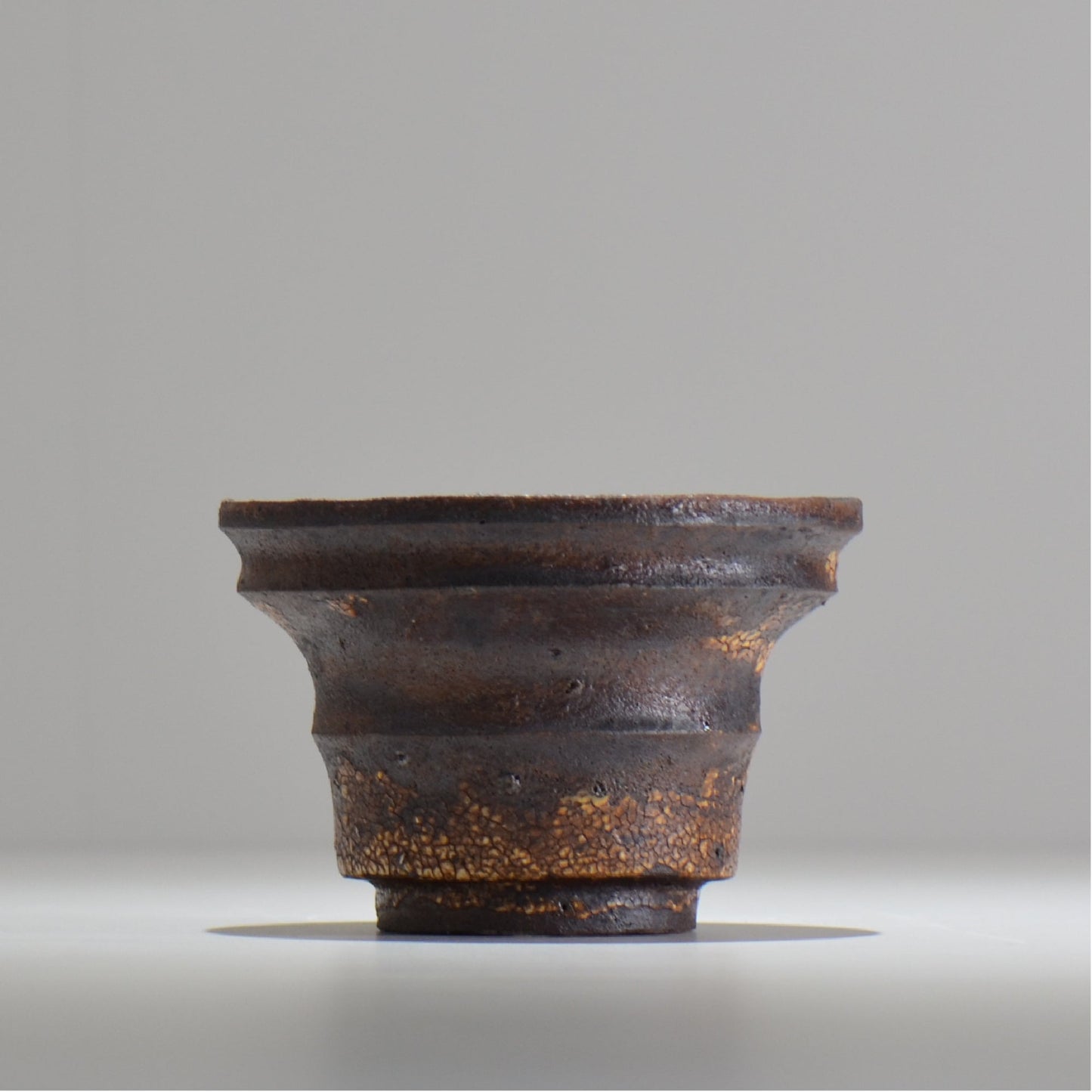 山下太 / ASOBO 罅(ひび)/ 09 / 約 φ12.5cm / 植木鉢