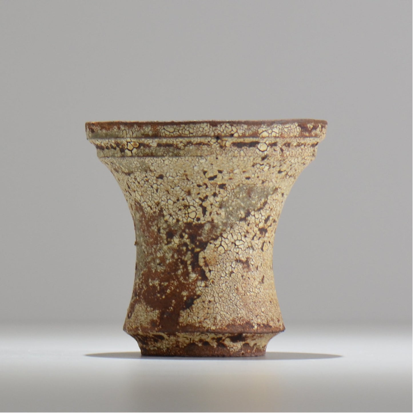 山下太 / ASOBO 罅(ひび)/ 11 / 約 φ12.2cm / 植木鉢