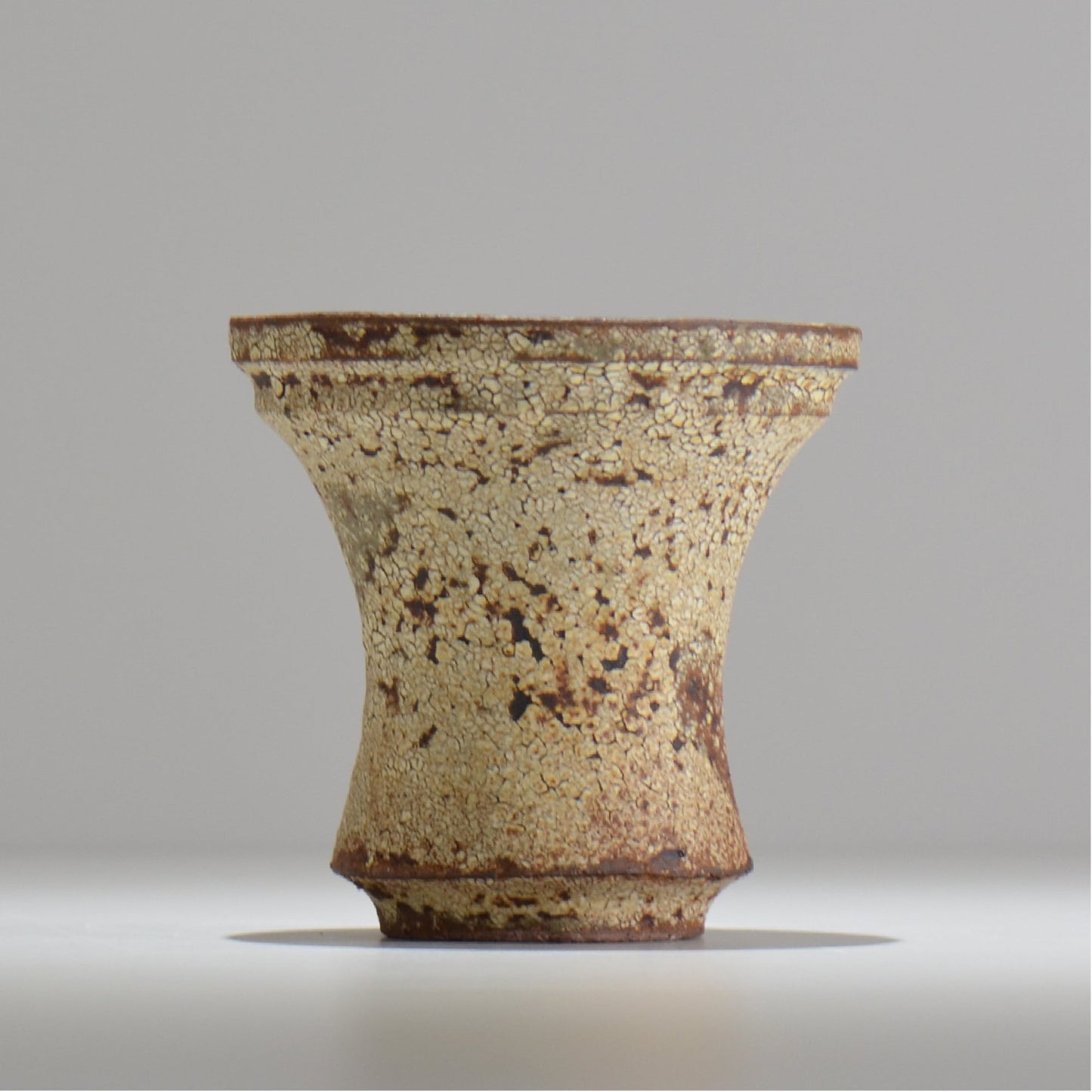山下太 / ASOBO 罅(ひび)/ 11 / 約 φ12.2cm / 植木鉢