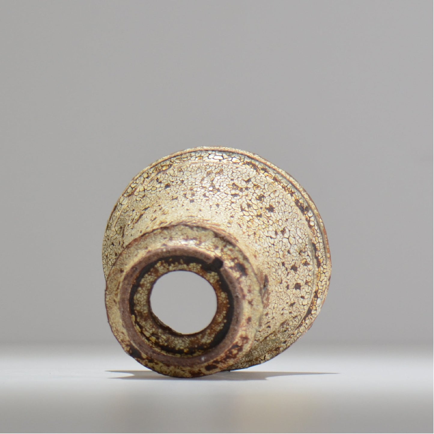 山下太 / ASOBO 罅(ひび)/ 11 / 約 φ12.2cm / 植木鉢