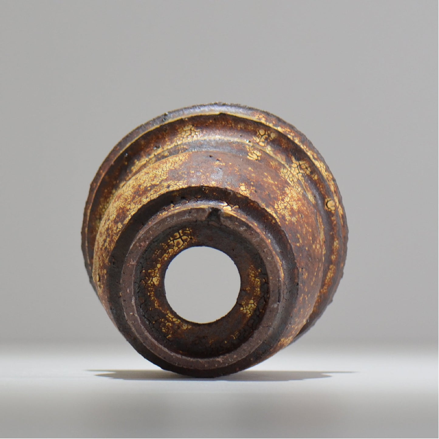 山下太 / ASOBO 罅(ひび)/ 19 / 約 φ14.2cm / 植木鉢