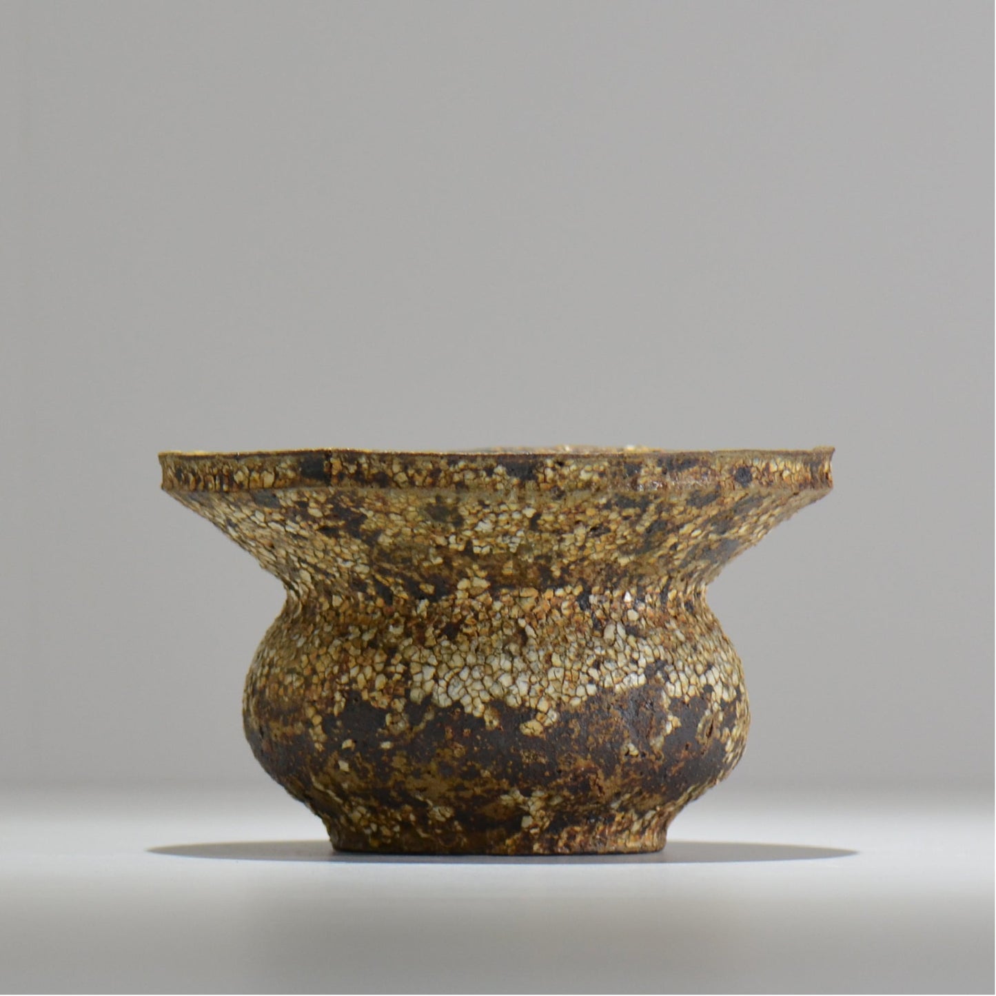 山下太 / ASOBO 罅(ひび)/ 20 / 約 φ16.5cm / 植木鉢