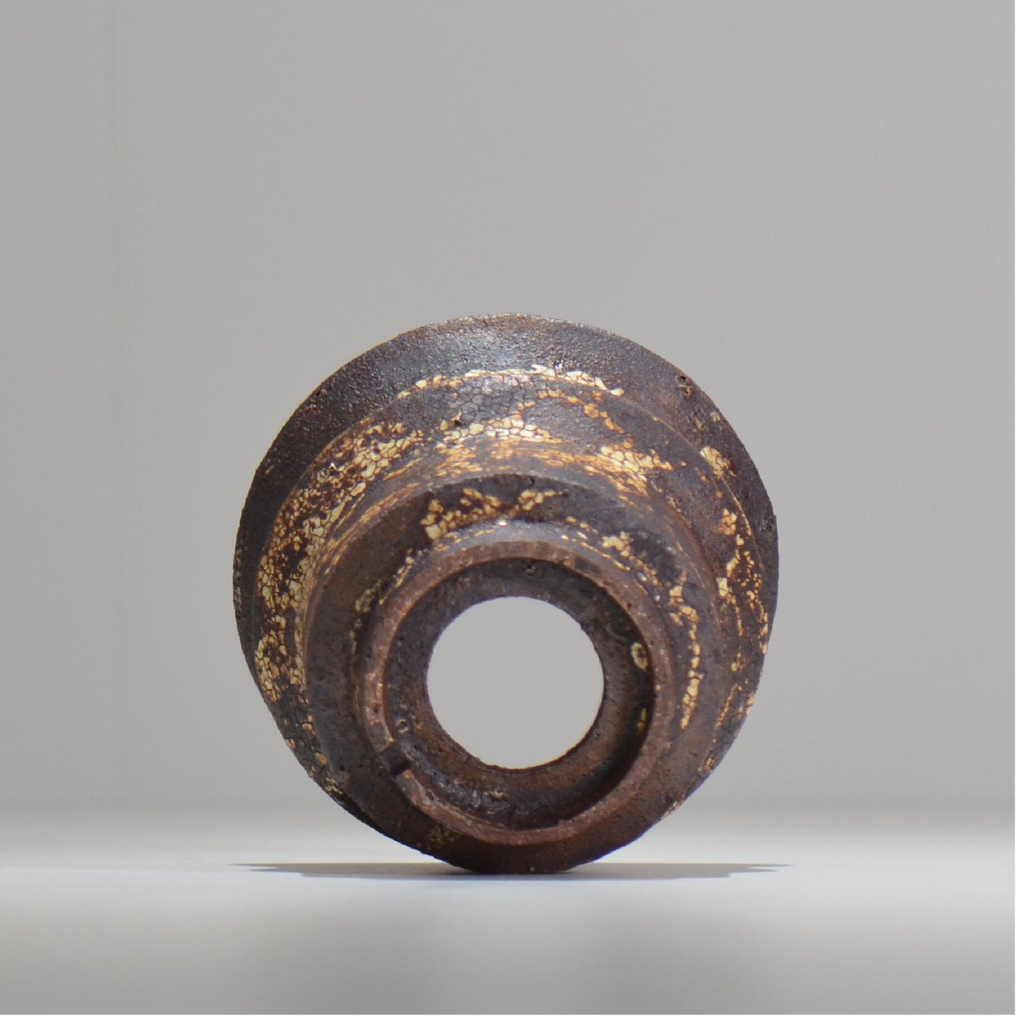 山下太 / ASOBO 罅(ひび)/ 22 / 約 φ11.7cm / 植木鉢