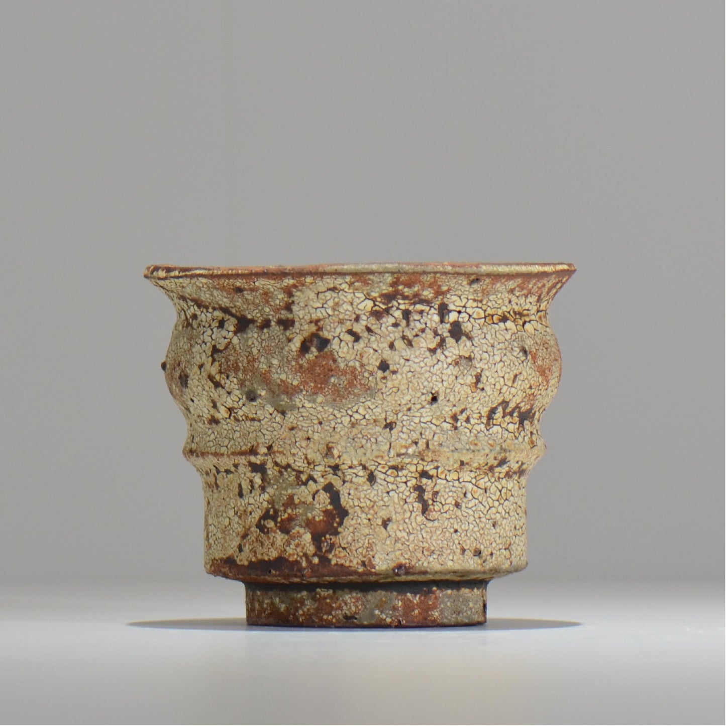 山下太 / ASOBO 罅(ひび)/ 31 / 約 φ12cm / 植木鉢