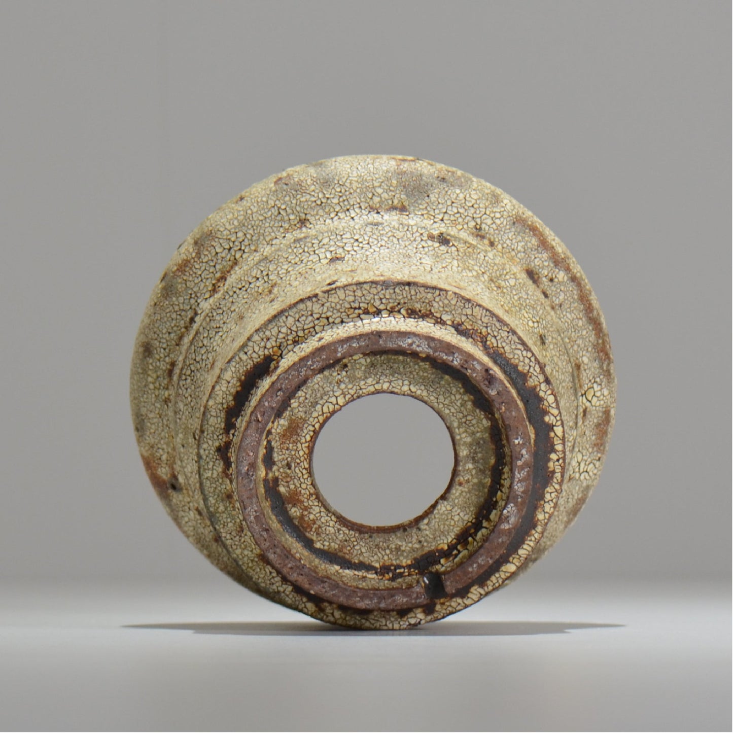 山下太 / ASOBO 罅(ひび)/ 34 / 約 φ12.3cm / 植木鉢
