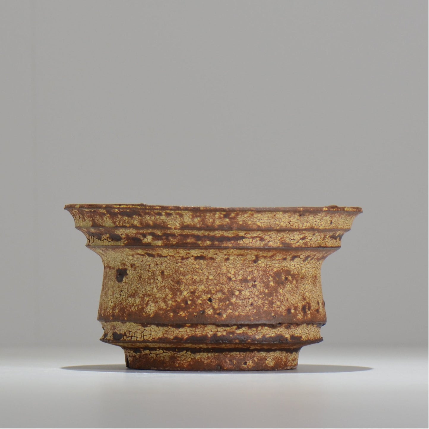 山下太 / ASOBO 罅(ひび)/ 35 / 約 φ17cm / 植木鉢