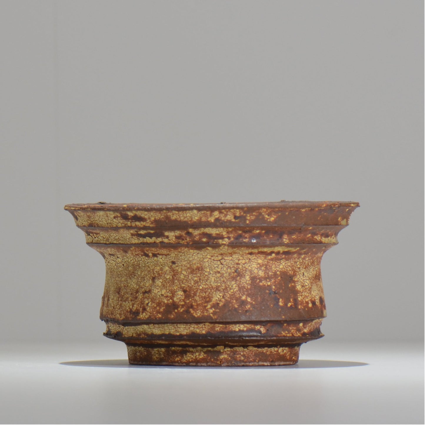 山下太 / ASOBO 罅(ひび)/ 35 / 約 φ17cm / 植木鉢