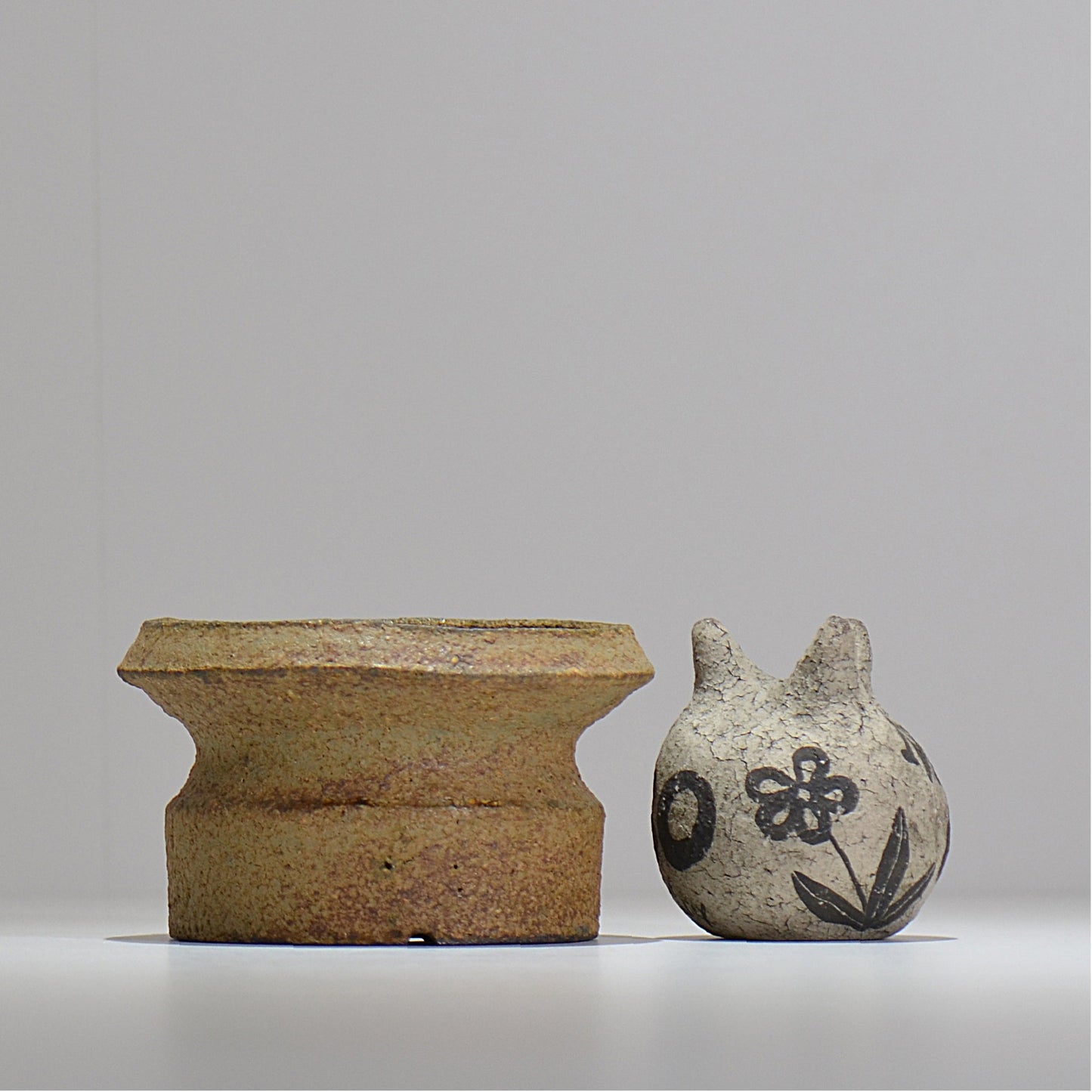 山下太 / ASOBO 罅(ひび)/ 39 / 約 φ12cm / 植木鉢