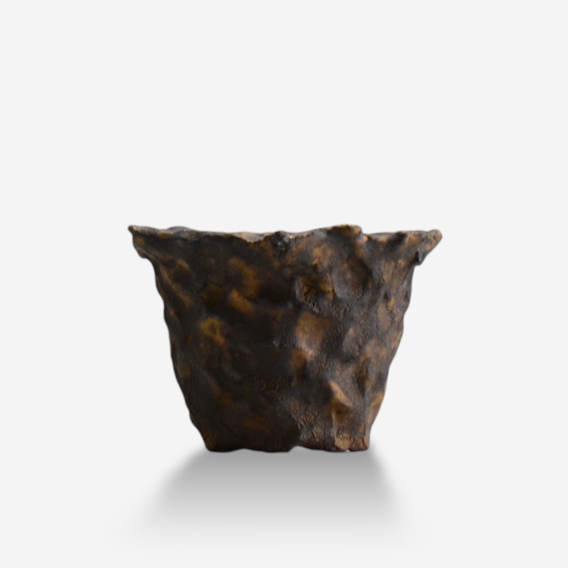 木村 貴史 / BRONZE_br001 /  約 φ10.5cm /  植木鉢