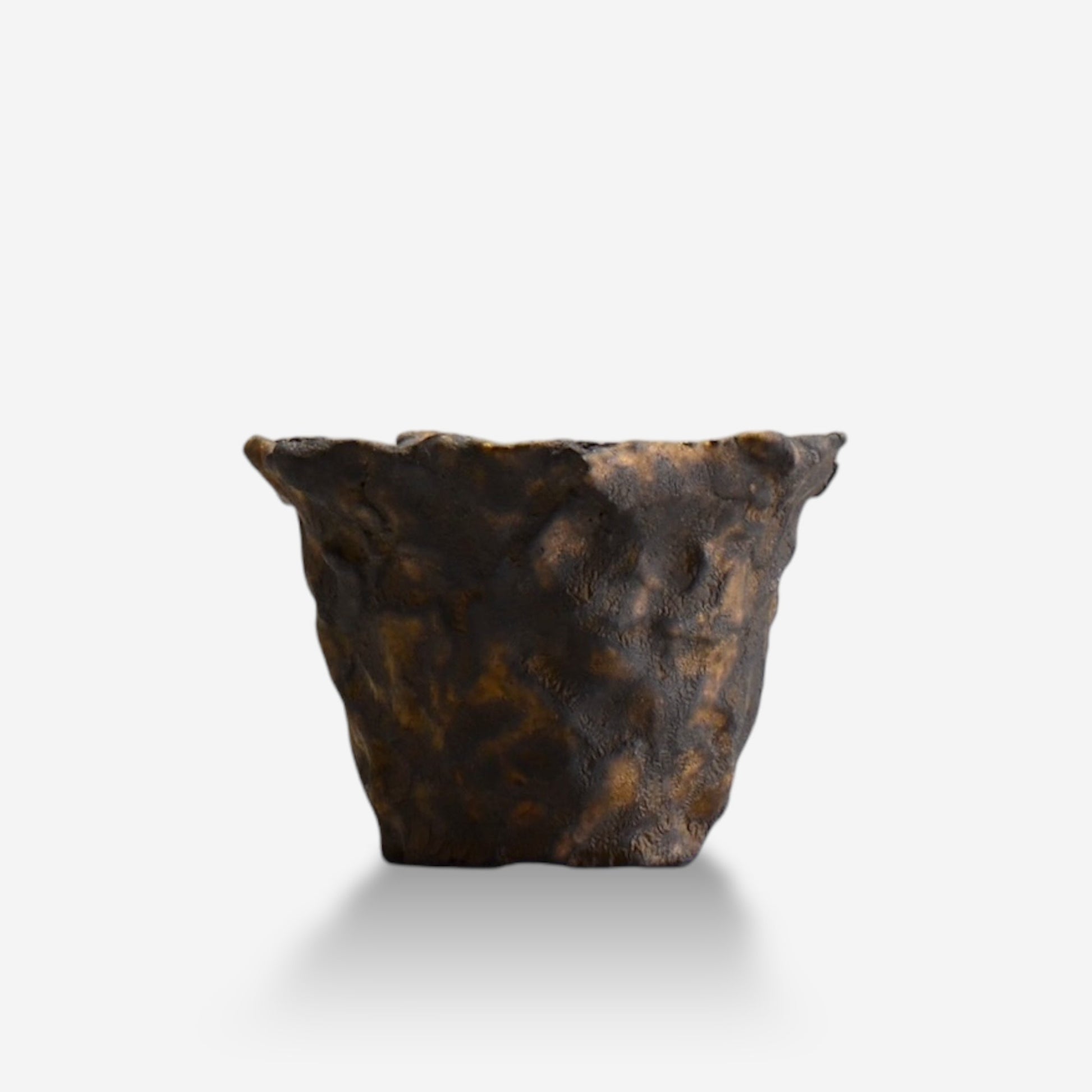 木村 貴史 / BRONZE_br001 /  約 φ10.5cm /  植木鉢