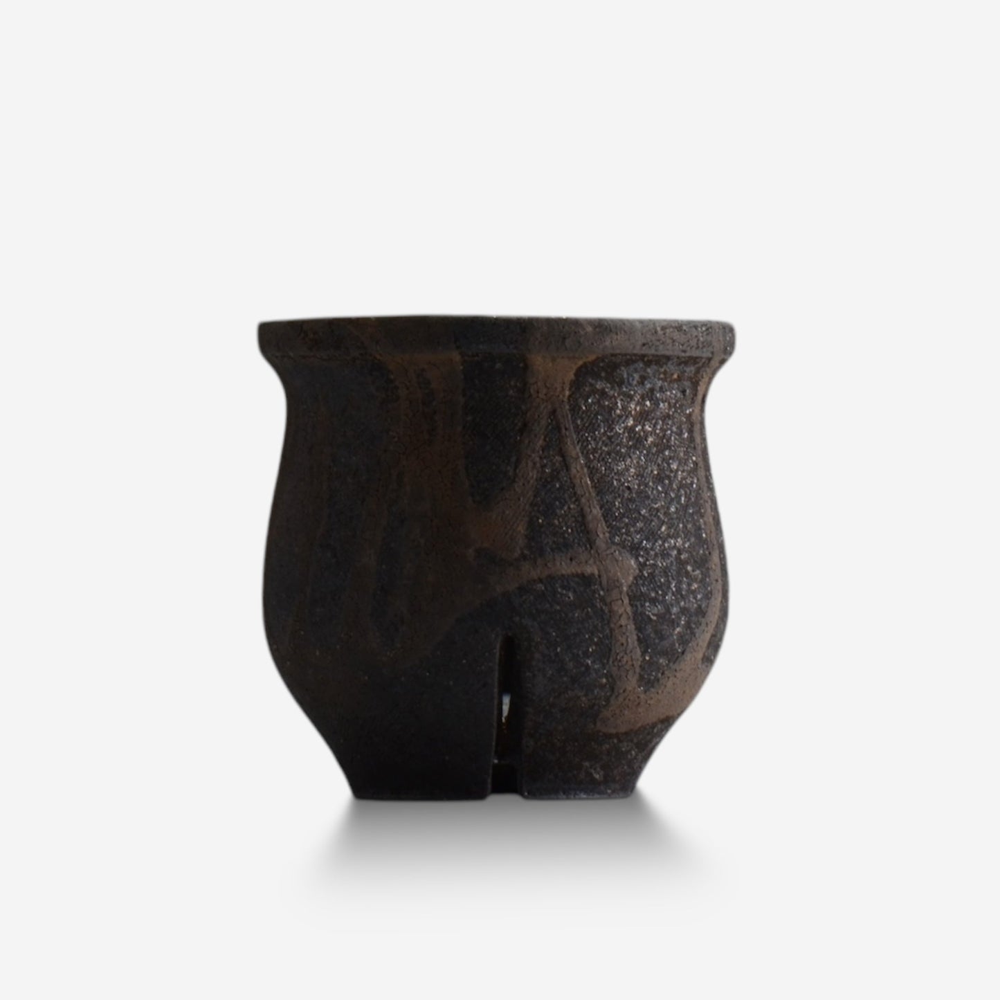 沼野秀章 / black_wrap 07 / 約 φ10.3cm / 植木鉢