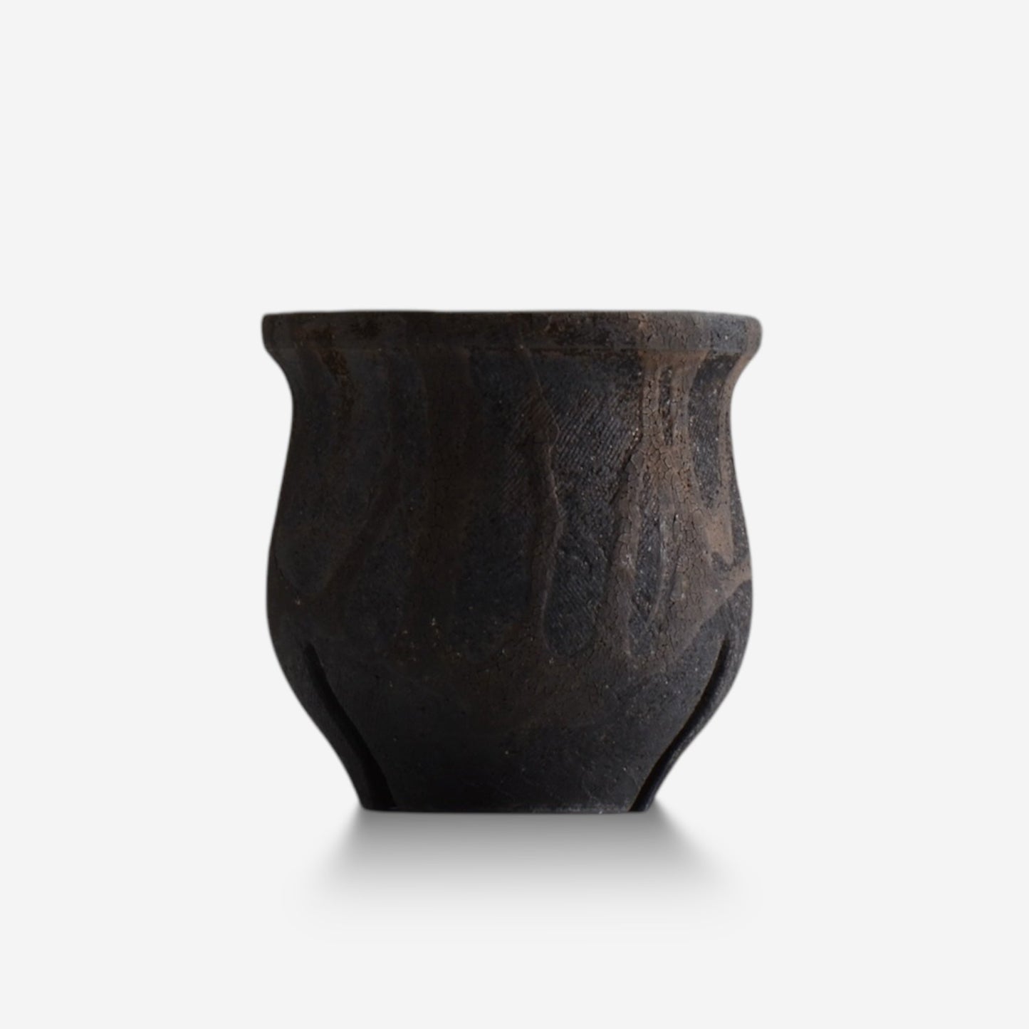 沼野秀章 / black_wrap 07 / 約 φ10.3cm / 植木鉢