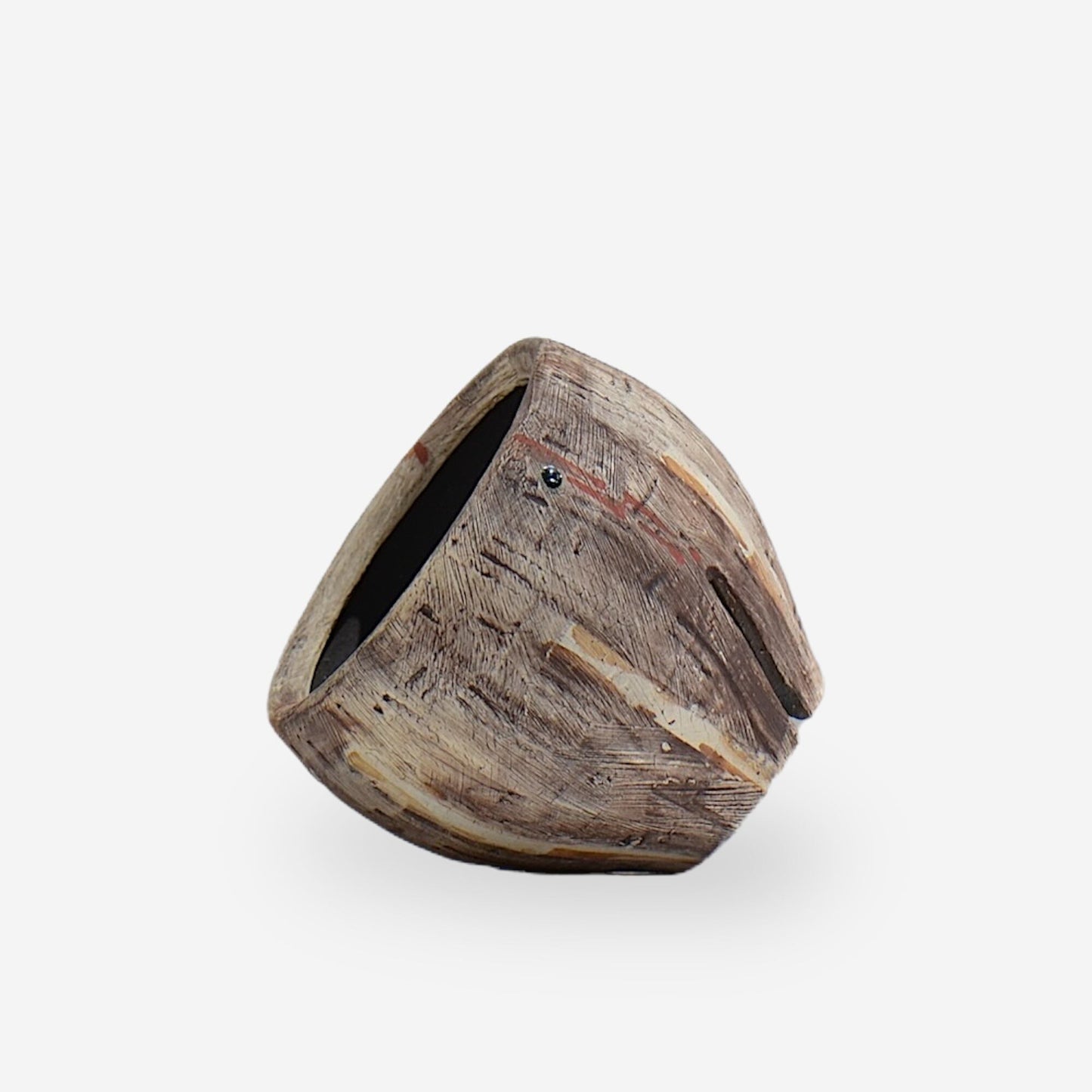沼野秀章 / 刻む音 03 / 約 φ 9.6 cm / 植木鉢