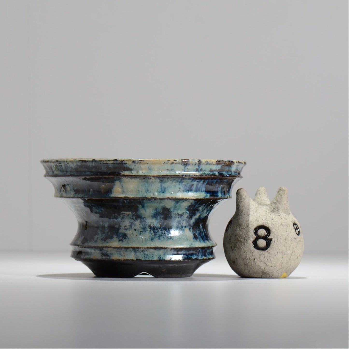 ヒノモトナツミ / 縁-ふち- / cone2_50 /  約 φ19.5cm / 植木鉢