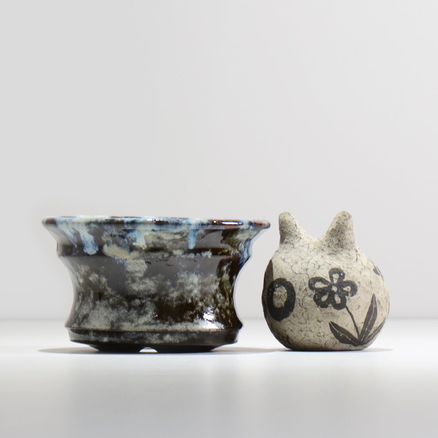 ヒノモトナツミ / 縁-ふち- / cone2_20 /  約 φ13.6cm / 植木鉢