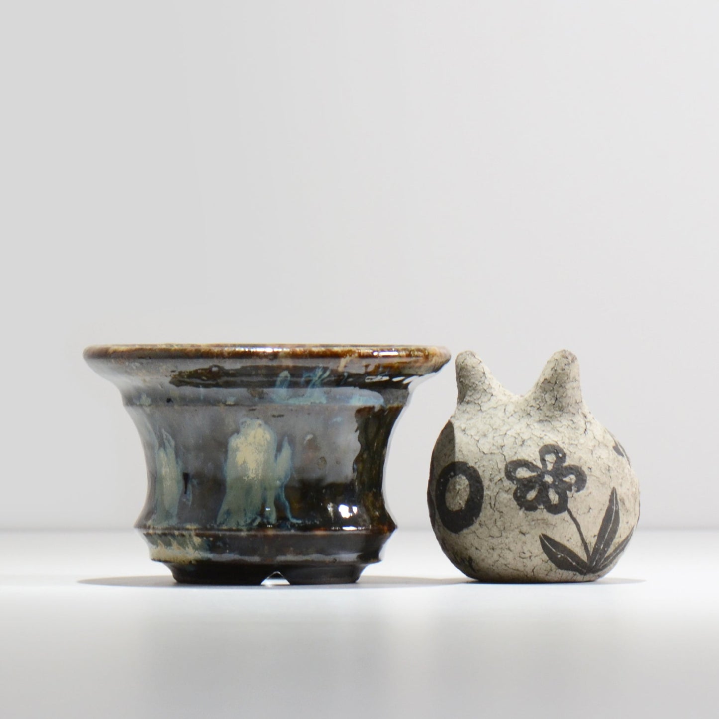 ヒノモトナツミ / 縁-ふち- / cone2_21 /  約 φ13cm / 植木鉢