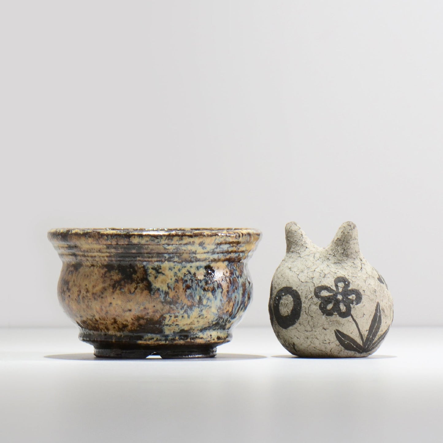 ヒノモトナツミ / 縁-ふち- / cone2_23 /  約 φ13cm / 植木鉢