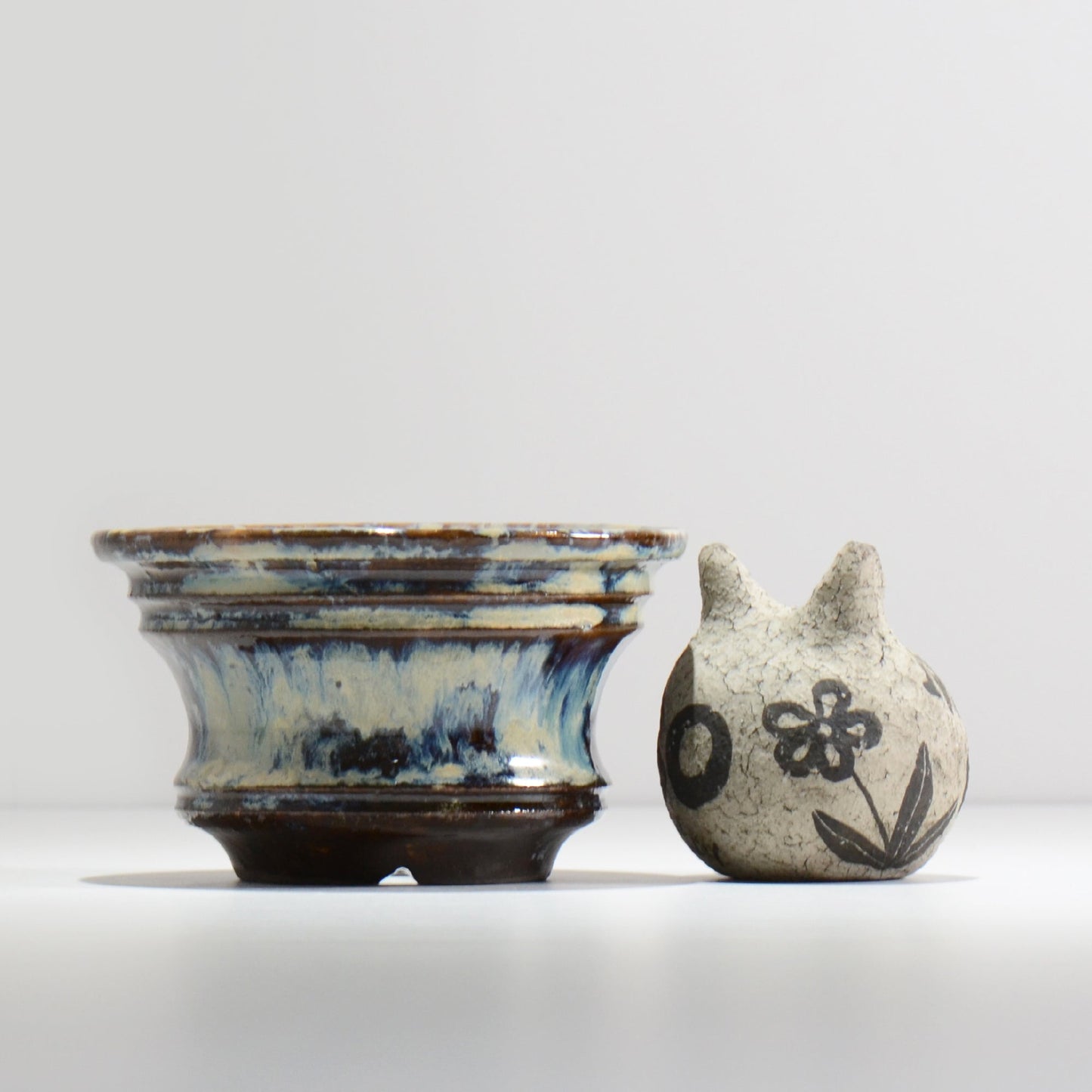 ヒノモトナツミ / 縁-ふち- / cone2_29 /  約 φ14.3cm / 植木鉢