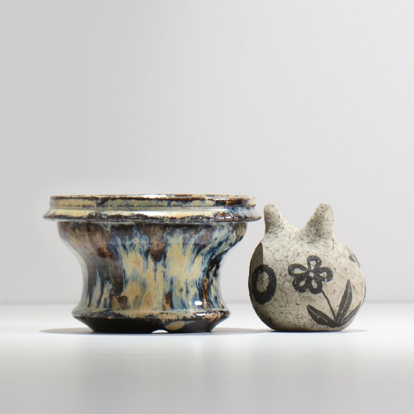 ヒノモトナツミ / 縁-ふち- / cone2_30 /  約 φ13.2cm / 植木鉢